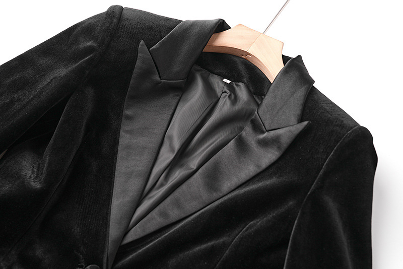 Abito nero decorato con piume a pois, giacca, top in piume di struzzo, abitino da donna_voghion.com