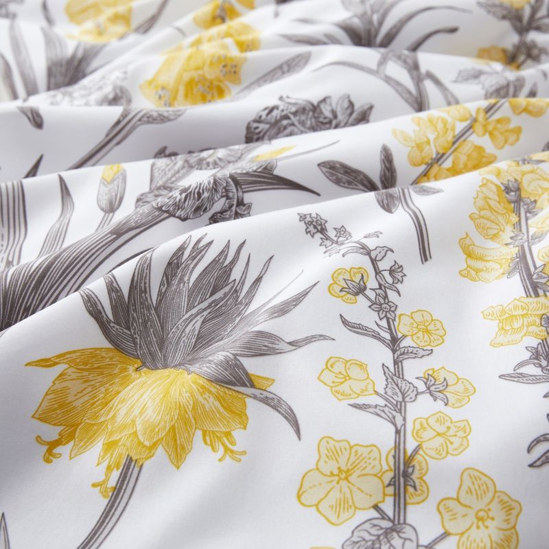 Capa de edredom Flower Garden Fresh, conjunto de três peças em poliéster macio - textura de veludo moído_voghion.com