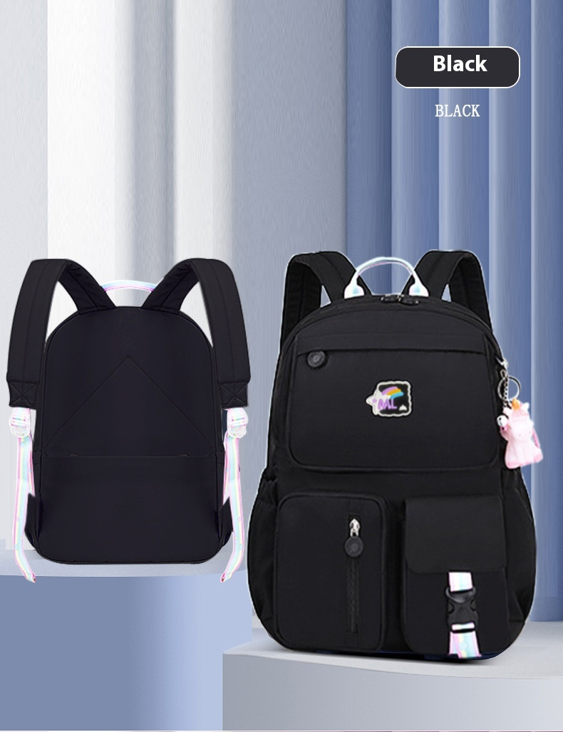 Elementary school girls, backpack boys, refrigerator door side open macaron, lightweight for grades 1-3 to 6_voghion.com
