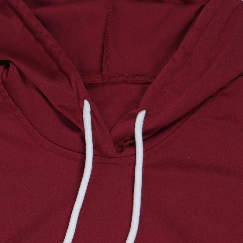 Damenbekleidung Zweiteiliges Set mit Kapuzenpullover mit Bandnähten_voghion.com