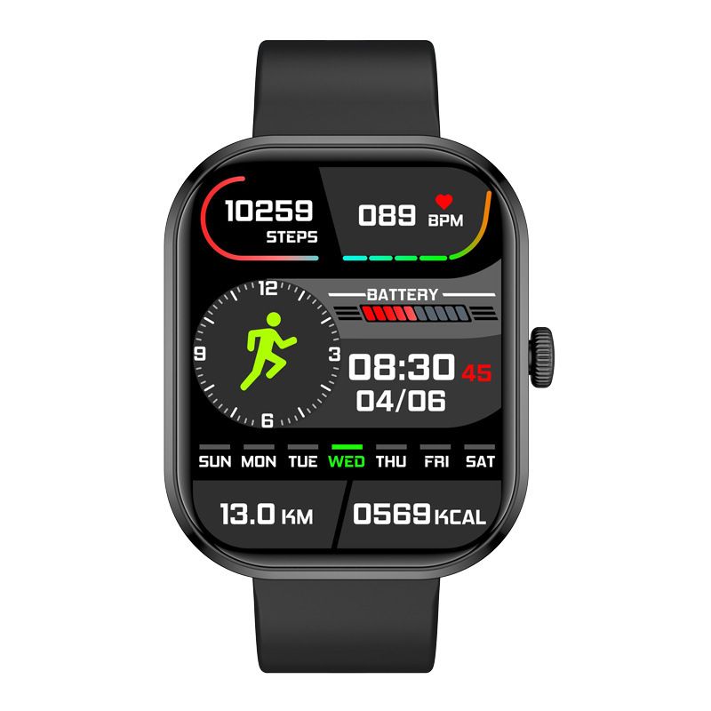 Hot-Selling G21 Smart Bracelet Large Screen 2.01 Sports Bluetooth Heart Rate Health Watch In Stock No Lagging_voghion.com