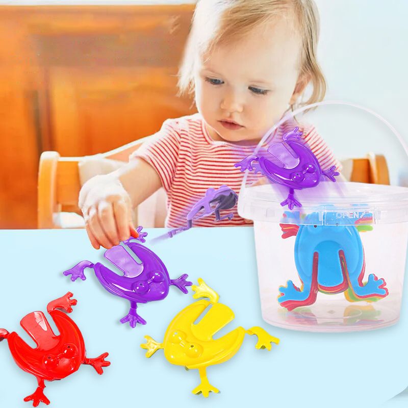 Happyhouse 1 Set Bounce Jump Frog Toys Fun Parent-Child Interaction Multiplayer Competition Frog Toys Kids Toys_voghion.com