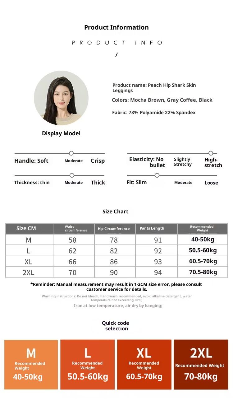 RenMou 2024 New Spring And Autumn Nine-point Shark Pants For Women, Warm High-waisted Tummy Control Butt-lifting Yoga Pants,_voghion.com