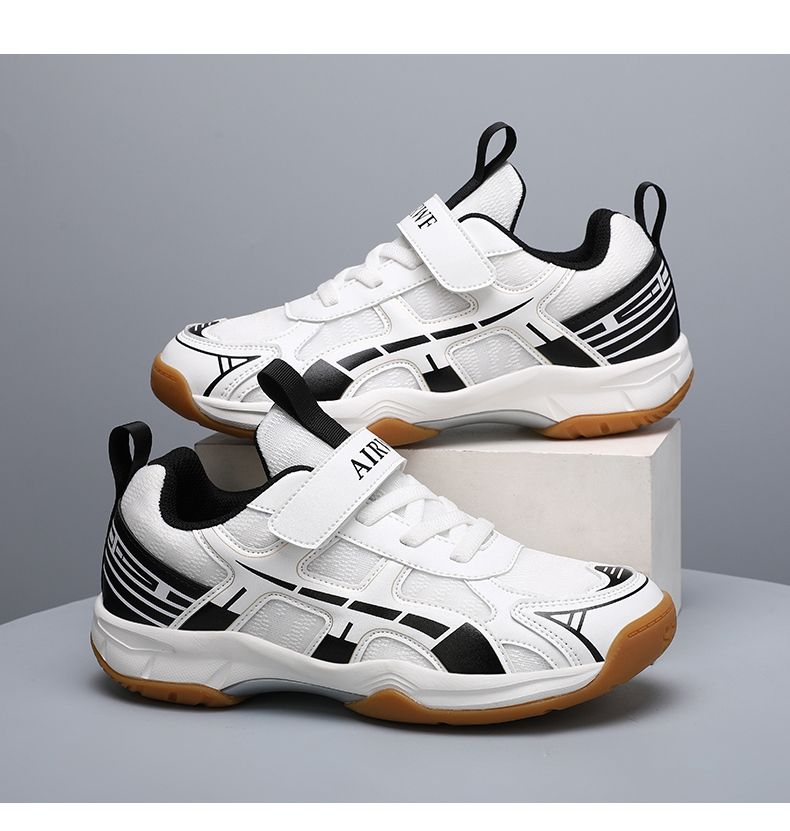 Professionelle Badmintonschuhe für Jungen und Mädchen, atmungsaktive Mesh-Tischtennisschuhe, Kinder-Sneaker, rutschfeste Kinder-Trainingsschuhe_voghion.com