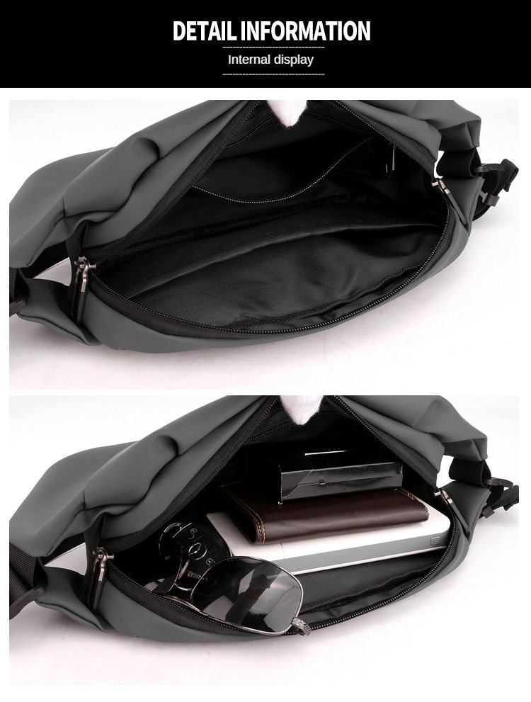 Designer men's fanny pack Multi-functional and Stylish Men's Fanny Pack for Casual Use and Running_voghion.com
