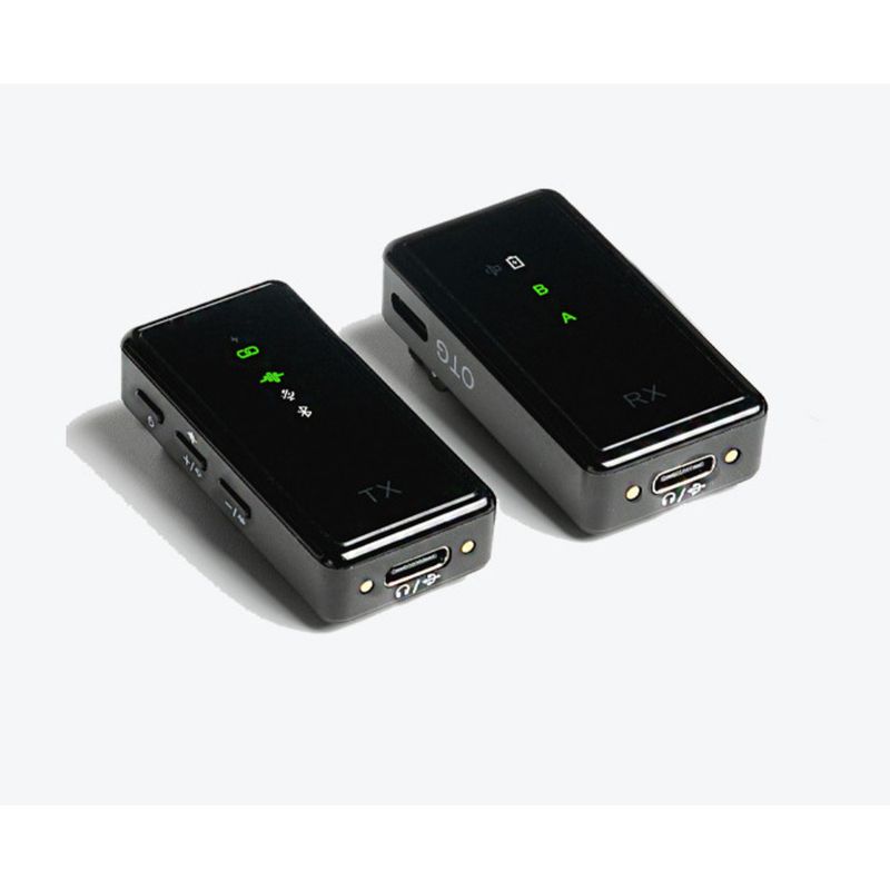 Wireless Lavalier For Phone And Camera Live Streaming Mini Microphone One-to-Two Recording Noise Reduction_voghion.com