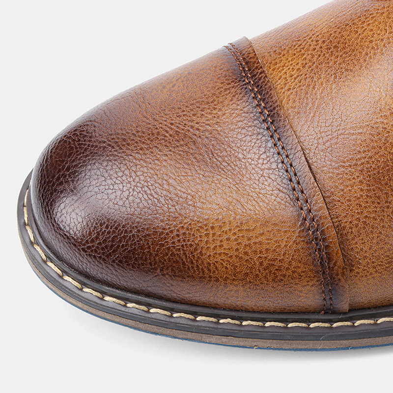 Große Herren-Lederstiefel, einzelne modische und schöne Größen, Arbeitskleidung, kurze Stiefel, High-Top-Martin-Stiefel_voghion.com