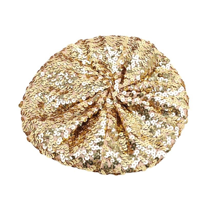 Vendita calda Donna Moda Paillettes Berretto Cappelli Signore Magico Colore Cambiante Palco Performance Cappello Ragazza Glitter Cappello_voghion.com