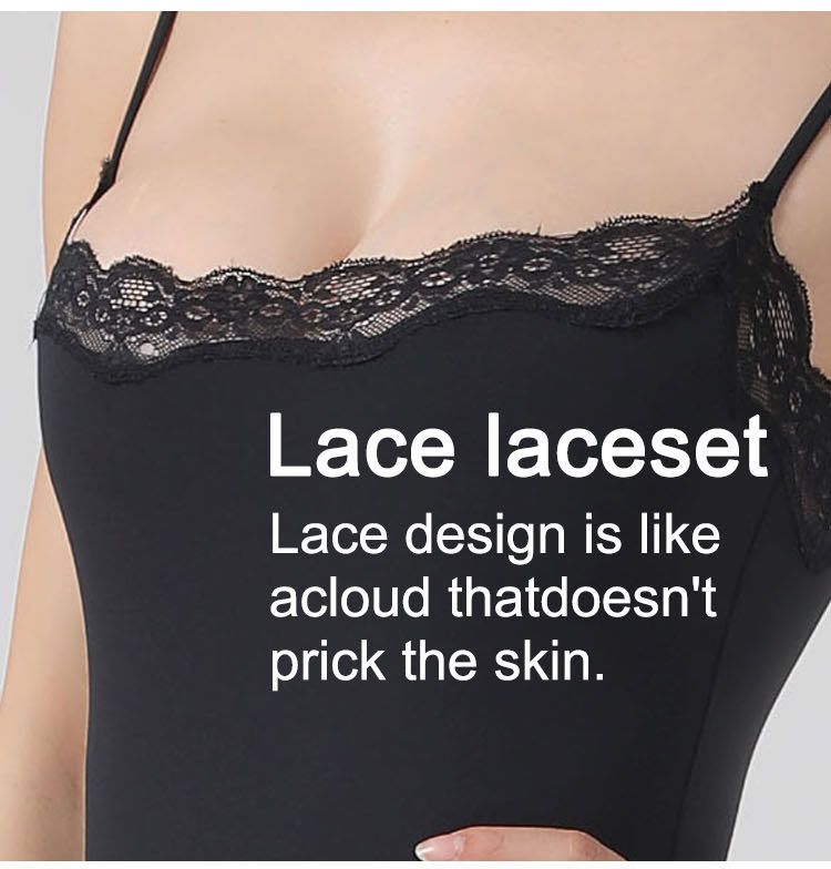 K New Sexy Hot Canotta Body in pizzo con spalline regolabili, body intero trasparente e traspirante._voghion.com