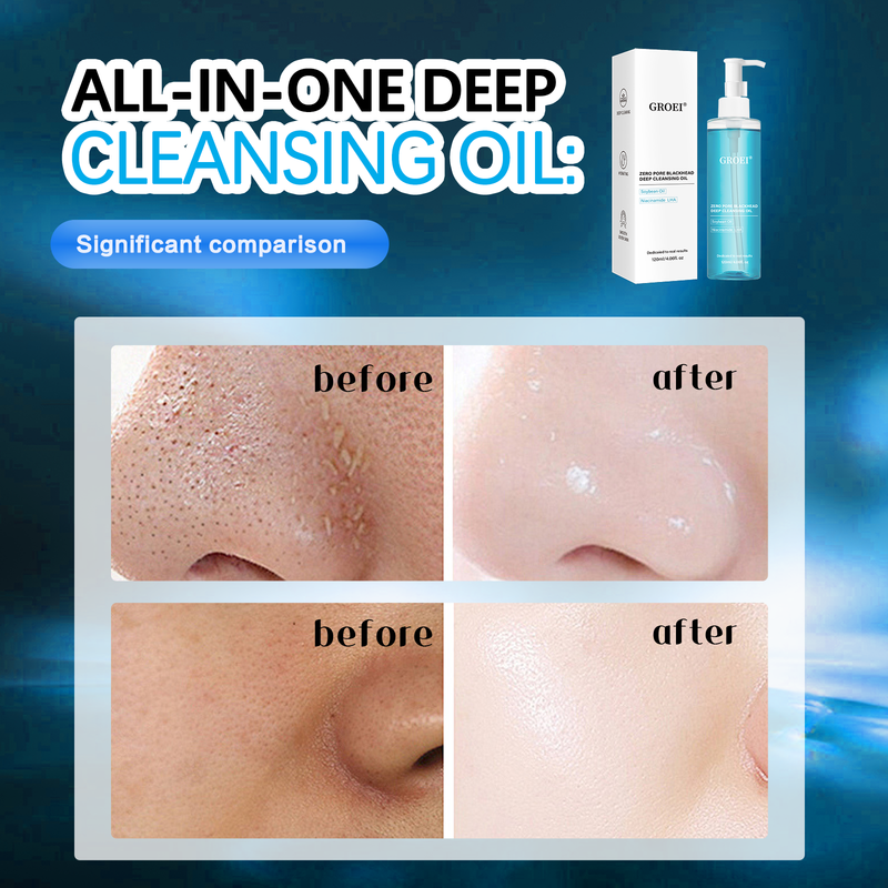 Cleansing Remover Oil Refresher Cleaning Centella Asiatica Facial Makeup Remover Moisturizing Face Extract Facial Cleanser Oil_voghion.com