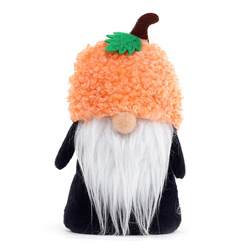 Sijiali Halloween Gnomo sin Rostro Festivo Adorable Decorativo Color Vibrante Halloween sin Rostro Colgante muñeca nórdica para Escritorio_voghion.com