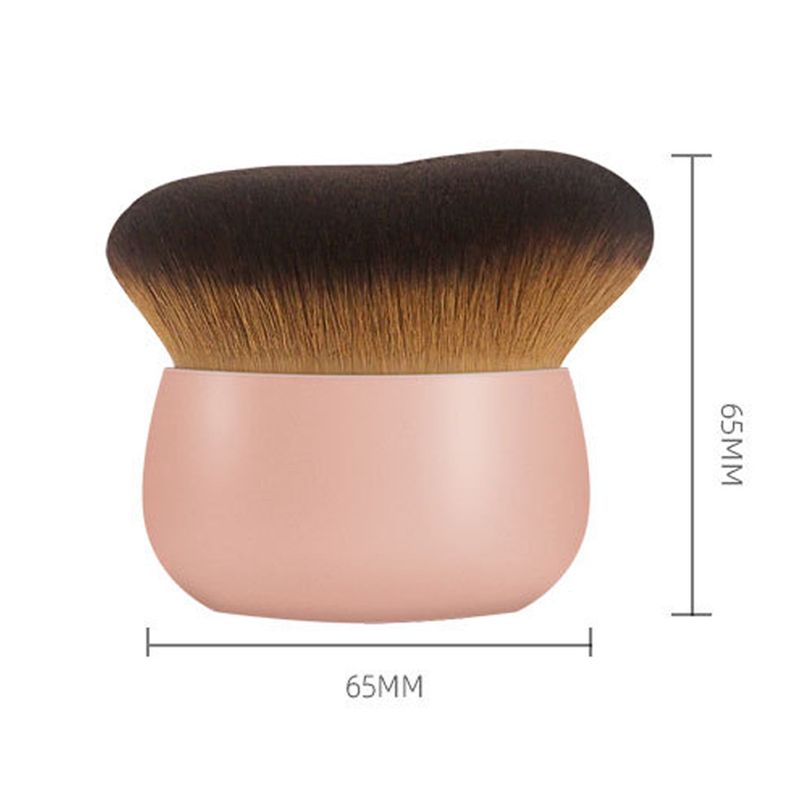 Multifunktionale Körperbräunungs-Grundlage, Rouge, Make-up, weiche Borsten, großer ovaler Pinsel, neues Modell_voghion.com