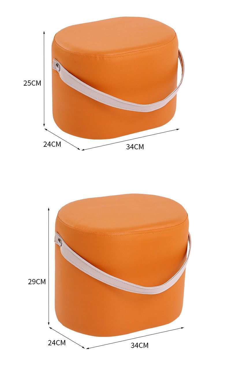 Portable Internet Celebrity Living Room Coffee Table Sofa Low Home Use Children's Footrest Footstool Tech Fabric Shoe_voghion.com