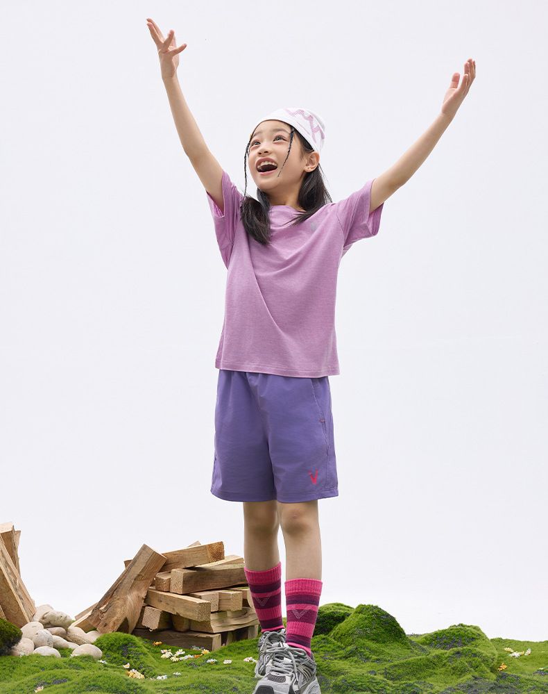 Magliette per bambini in misto lana Tencel, traspiranti, delicate sulla pelle, ad asciugatura rapida, per mamme e bambini - Maglietta estiva morbida e ad asciugatura rapida per bambini e bambine_voghion.com