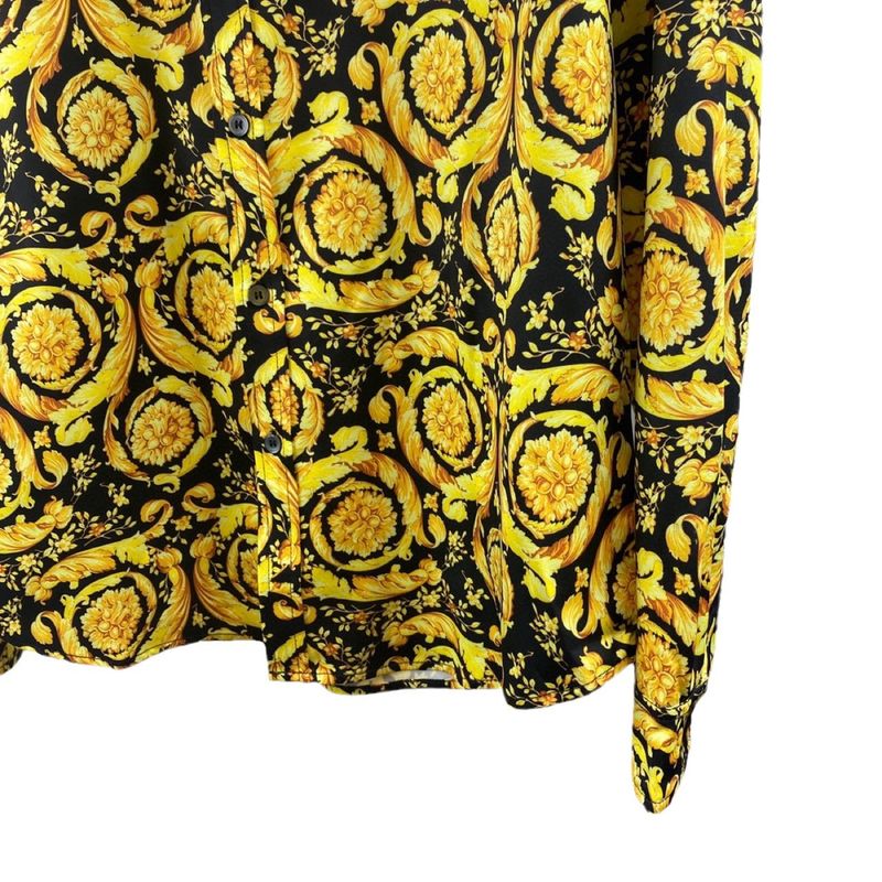Modny zestaw koszulowy z długim rękawem VE, top unisex, kurtka kardigan, odpinany_voghion.com