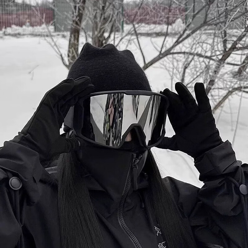 Jian Gong Ski Myopia Snow Protective Goggles Mountaineering Outdoor Cycling Sports Windproof Sand Sunglasses Wearable_voghion.com