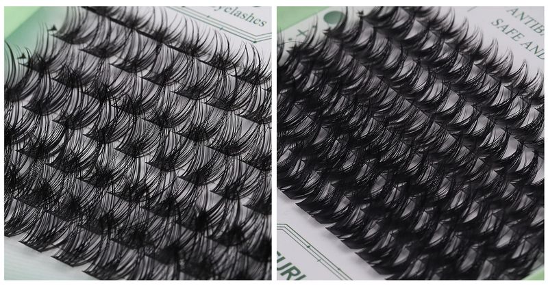 False Eyelashes Super Large Capacity 530 Cluster False Eyelashes Diy Grafting Mixed Eyelashes Under Eyelashes_voghion.com