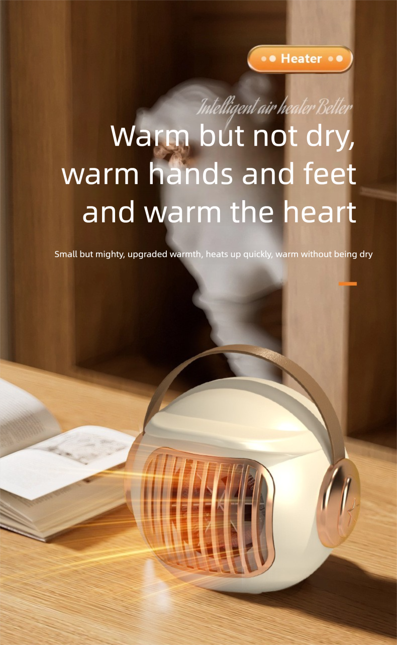 New Desktop For Home Dormitory, European And American Standard, Portable Small Sun Heater_voghion.com