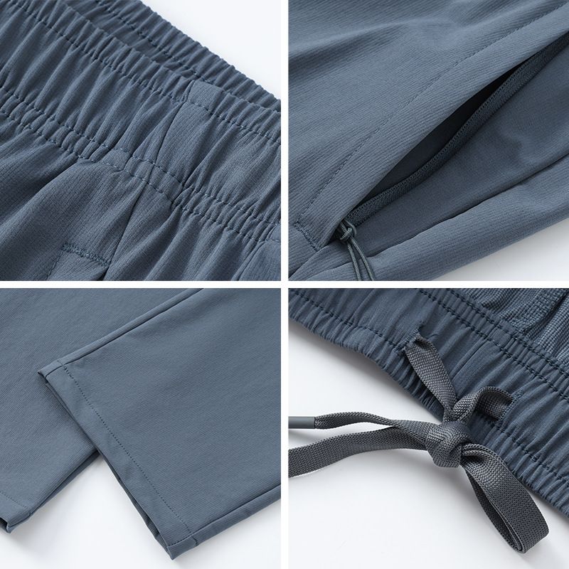 2025 Spring And Autumn Men's Sports Pants Running Quick-Drying Straight Pants_voghion.com