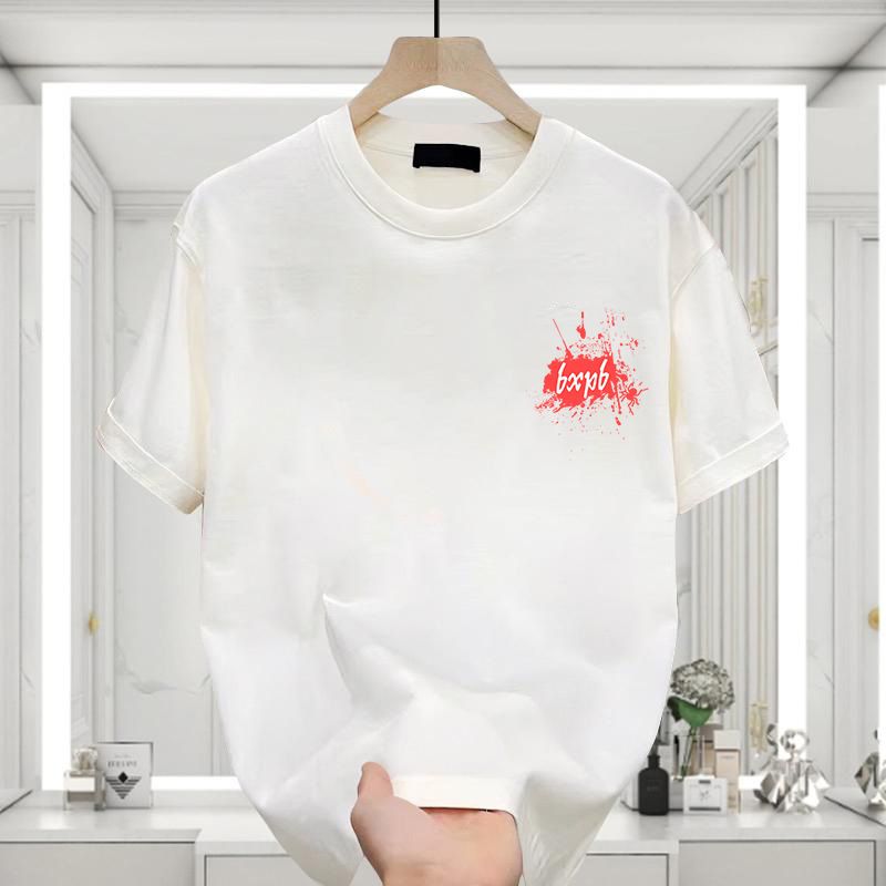 Helt ny sommer-T-shirt med korte ærmer og trendy tøj til mænd_voghion.com