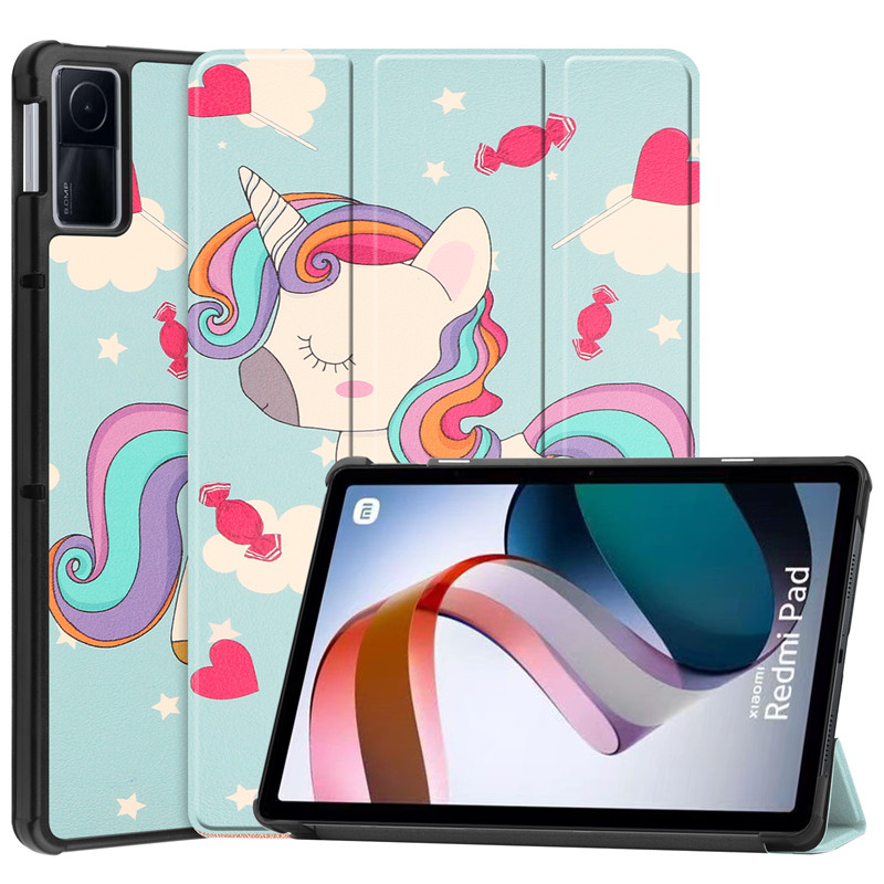 Tablet Cover For Funda Xiaomi Redmi Pad Case 10.61" Smart PU Leather Magnetic Shell For Coque Redmi Pad 10.61 2022 Case + Stylus_voghion.com