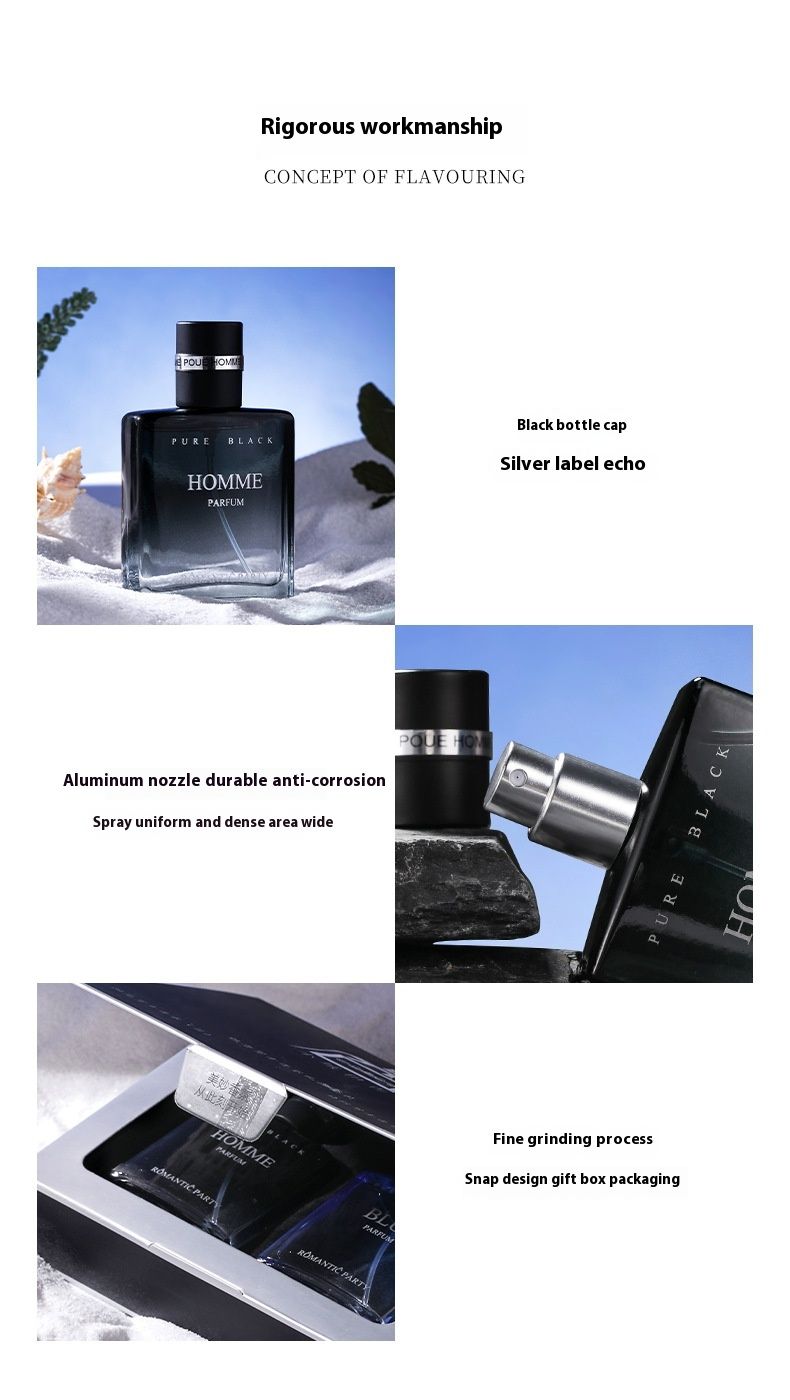 Charming Men's Perfume Gift Box Durable Fragrance Cologne Authentic Gentleman Blue Ocean Fragrance_voghion.com
