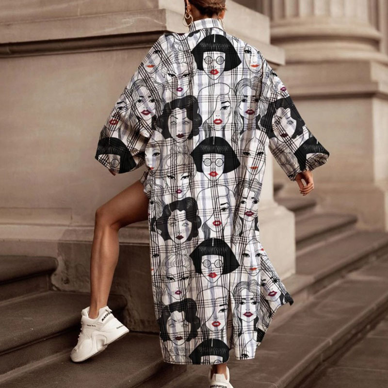 Vêtements pour femmes, hauts imprimés, shorts, costumes, col de chemise, ensemble deux pièces à la mode_voghion.com