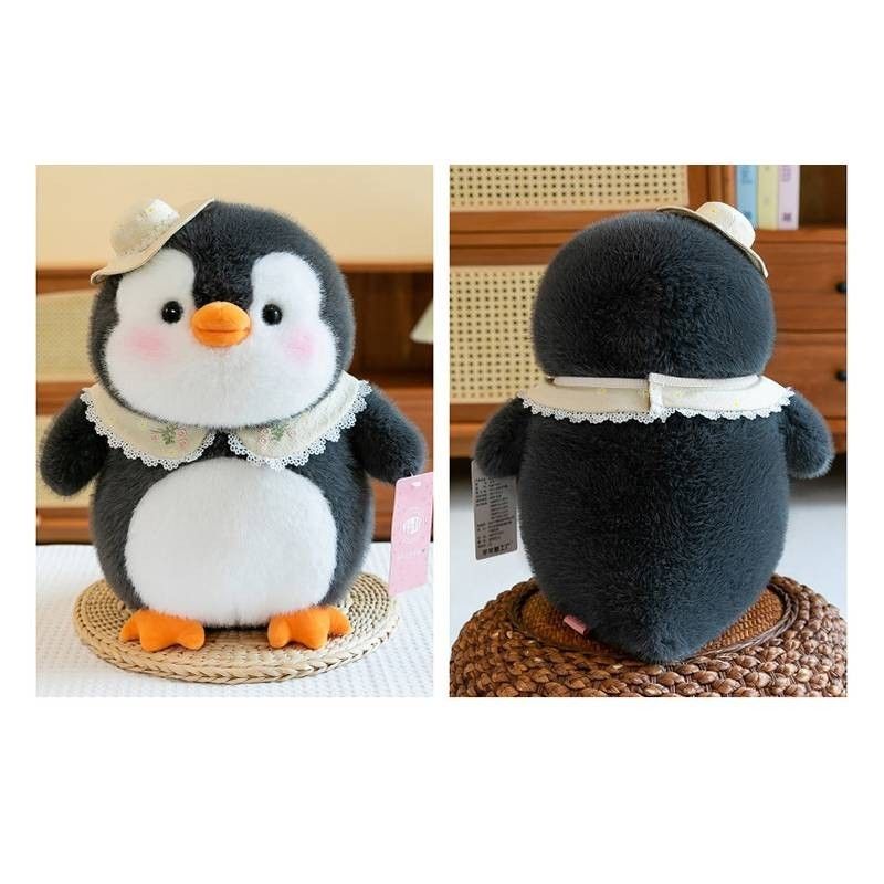 Plush Penguin Eightinch Adorable Toy Soft Stuffed Animal For Game Carnival Machine_voghion.com