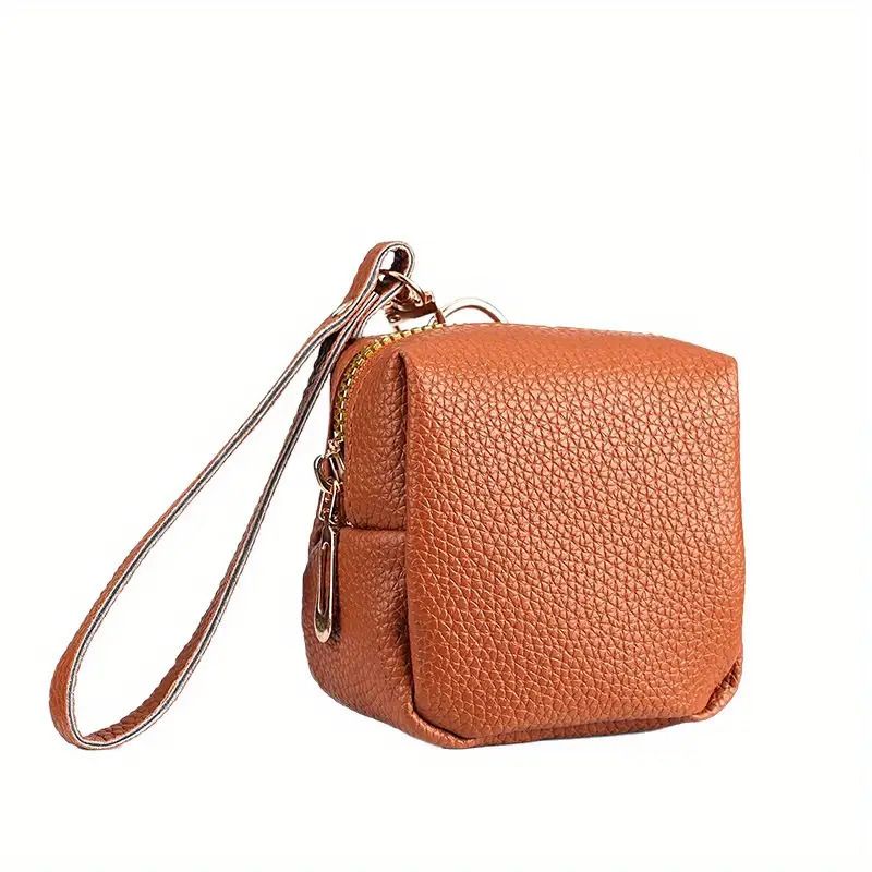Handgefertigte Mini-Wechseltasche, tragbare Lippenstift-Aufbewahrungstasche, Kopfhörertasche, kleine Kartentasche._voghion.com