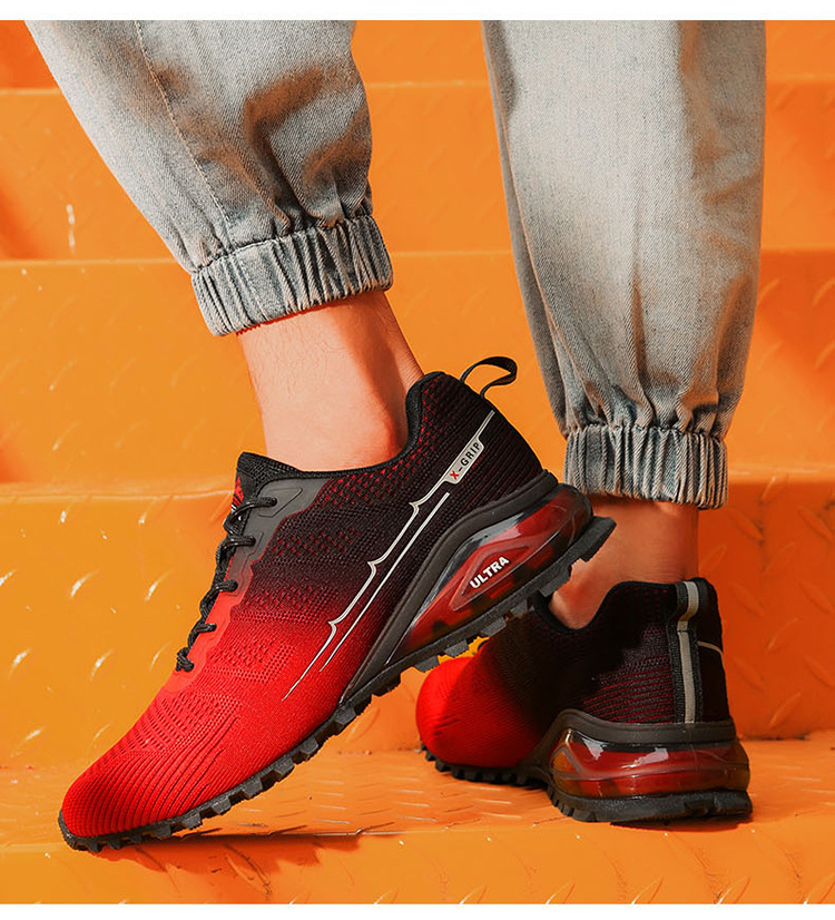 Men's Comfortable Sneakers Work Air Cushioned Shoes Hiking Sports Shoes Men's Hiking Shoes_voghion.com
