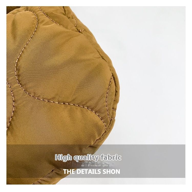 Monipuolinen olkalaukku kainaloon, naisten uusi trendikäs suuren kapasiteetin työmatkalaukku, yhden olkapään puuvillavaatekassi_voghion.com