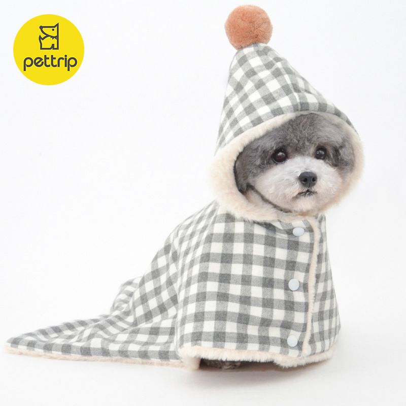 Beitu Autumn Winter New Blanket Cape Puppy Sleeping Bag Pet Dog Clothes_voghion.com