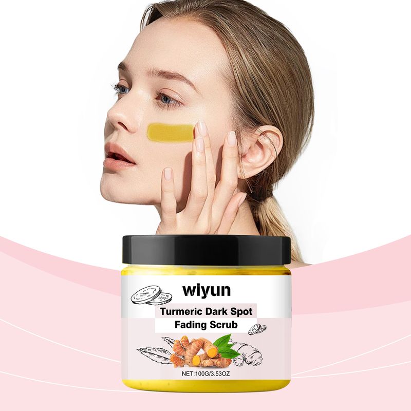 Wiyun Turmeric Scrub For Deep Body Cleansing Gentle Exfoliating Moisturizing Moisturizing Skin Cleansing Care_voghion.com