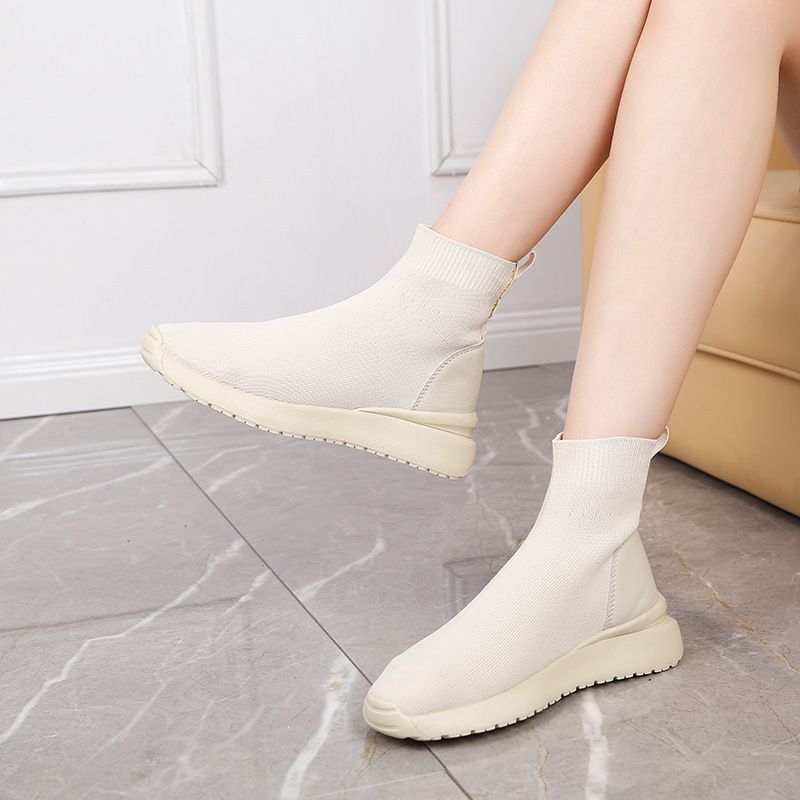 Spring Large Socks Mesh Breathable Casual Mom Lightweight Soft Bottom Middle Aged And Elderly Walking Shoes 887_voghion.com