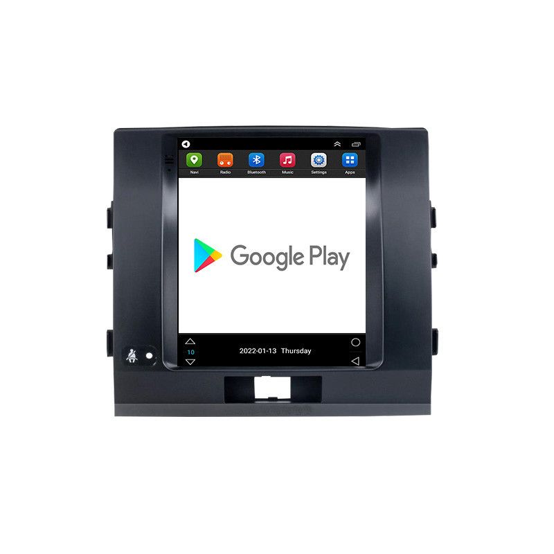 Geschikt voor Toyota Land Cruiser Android Navigator 9,7 inch verticaal scherm autodisplay alles in één apparaat_voghion.com