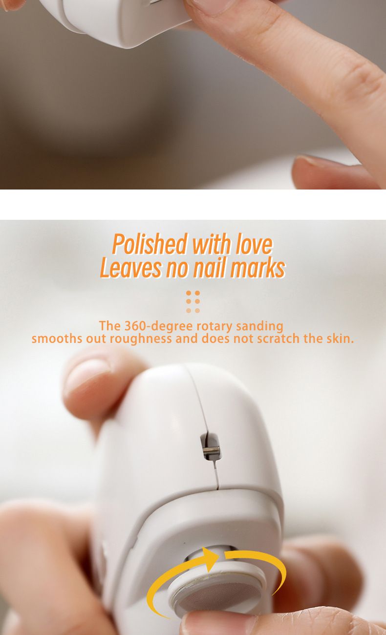 Neu Elektrischer Nagelknipser Nagelknipser Maniküre Grinder für Erwachsene Säuglinge Kinder Anti-Clip Fleisch Automatischer Nagelknipser_voghion.com
