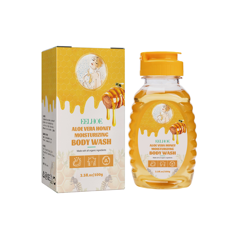 EELHOE Honey Shower Gel for exfoliating, firming, brightening, refreshing, cleansing, moisturizing, and moisturizing the_voghion.com