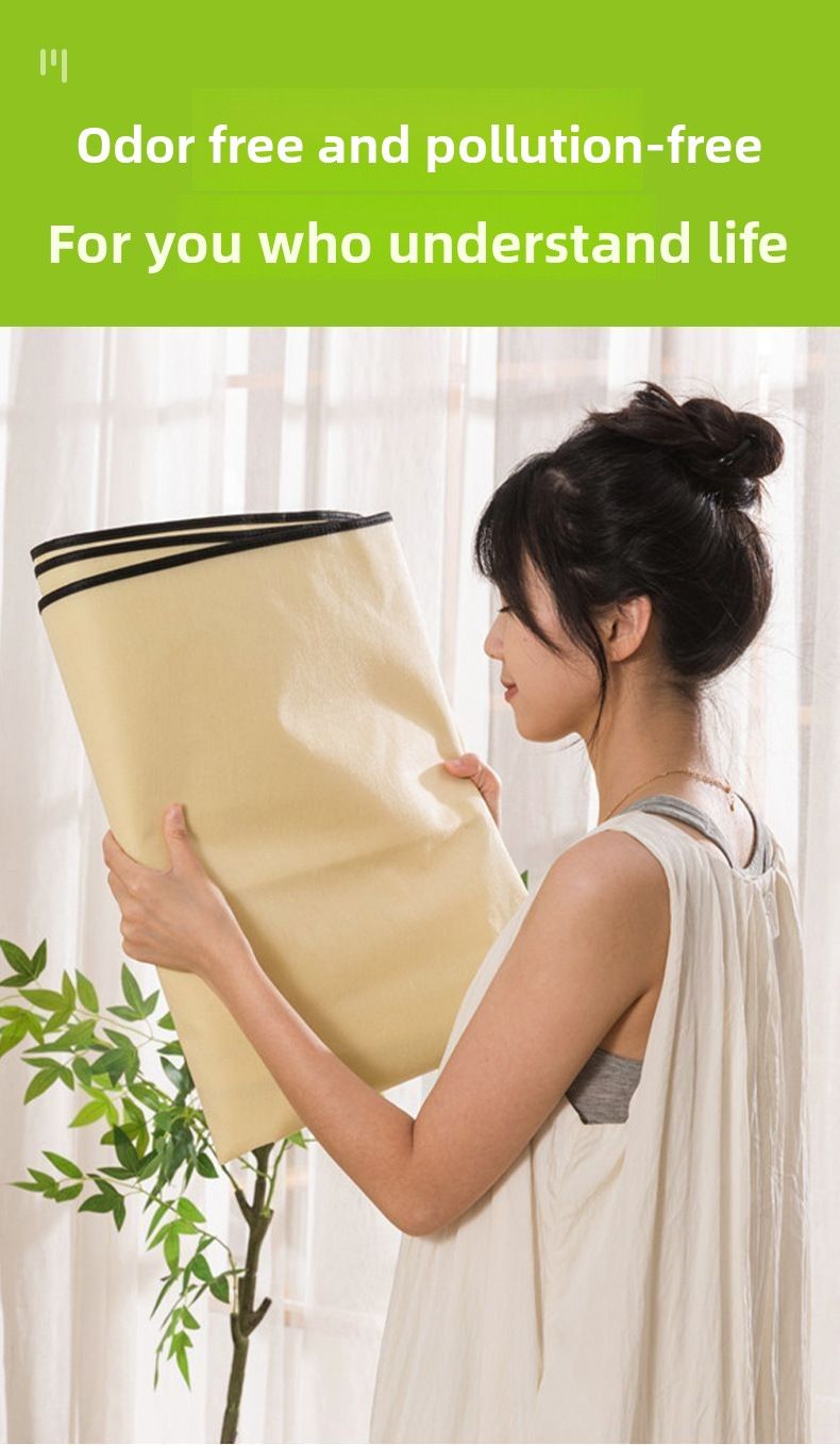 Non-Woven Fabric Flat Clothes Fur Coat With Viewing Window Protective Cover Garment Dustproof Storage Bag_voghion.com