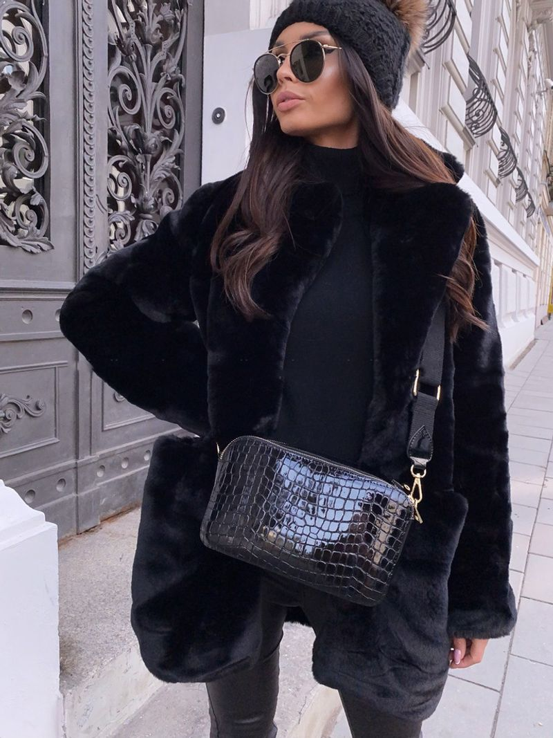 Cappotto invernale in pelliccia di coniglio di peluche con colletto ispessito da donna_voghion.com