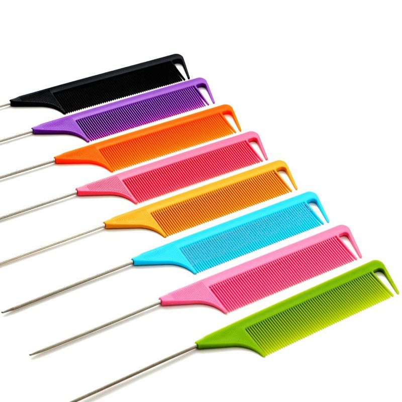 Špičatá ocel potřebuje styling, tepelně odolné bodové barvení, distribuci, dlouhý hřeben, stříhání vlasů a zónování hřebenu_voghion.com