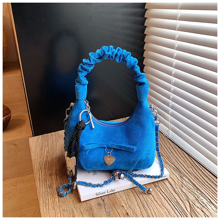 Borsa a tracolla monospalla versatile, casual e semplice, in pizzo, stile coreano Ins, 2025, nuova_voghion.com