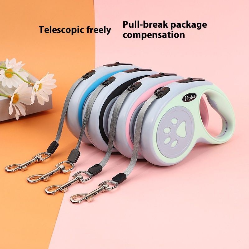 Guinzaglio telescopico automatico, catene di piccole e medie dimensioni, guinzaglio portatile per cani 5_voghion.com