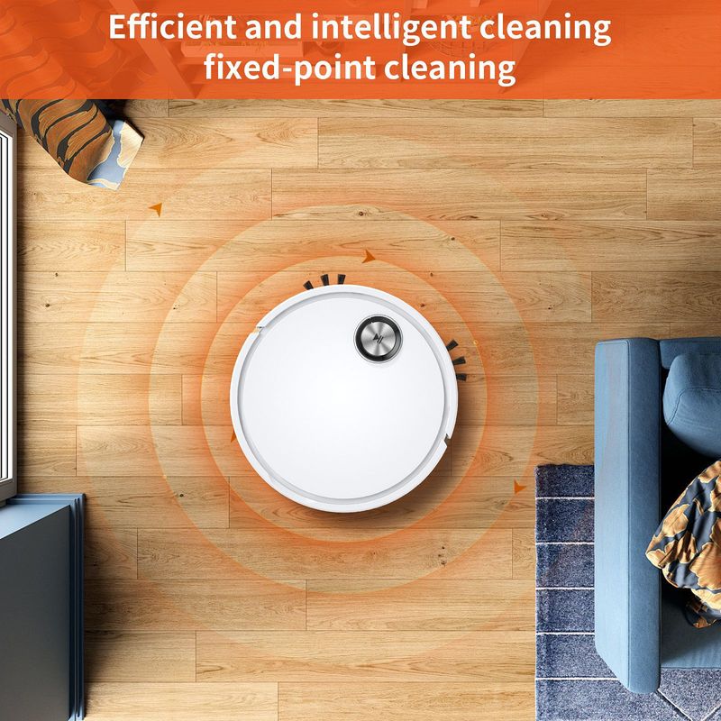 automatische intelligente veegrobot lazy touch schoonmaak oplaadbare stofzuiger cadeau_voghion.com