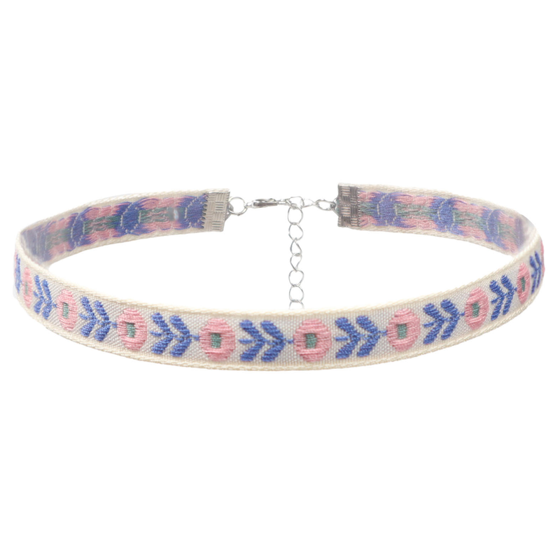 Nuovi accessori: collana da bambina con ciondolo a forma di cuore rosa, girocollo, catena per clavicola, farfalla_voghion.com