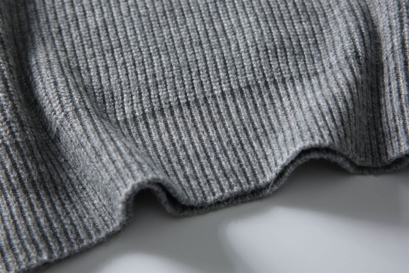 Maglione con collo alto e mezza zip 2025 per uomo, stile casual, base pullover, maglieria autunnale e invernale_voghion.com
