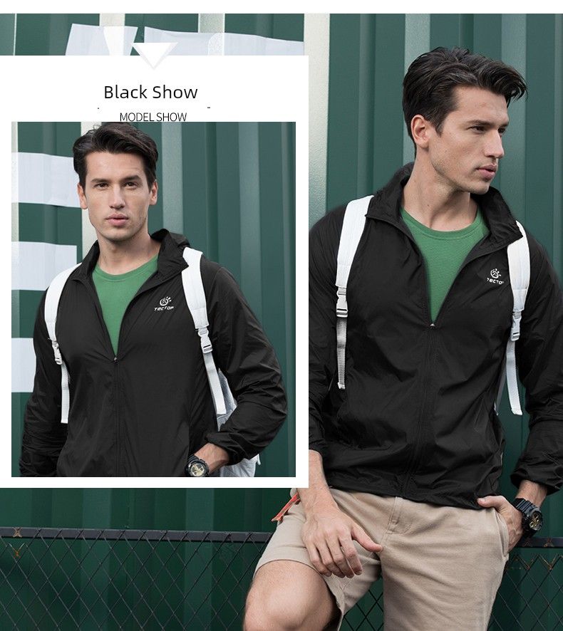 Tantuo Summer Ultra-Thin Breathable Sports Outdoor Sun-Proof Clothes_voghion.com