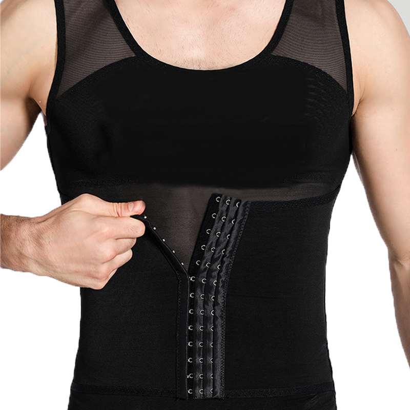Body Shaper Heren Compressie Vest Buik Shapewear Buik Afslanken Schede Gynaecomastie Shapers Korset Taille Tr S_voghion.com