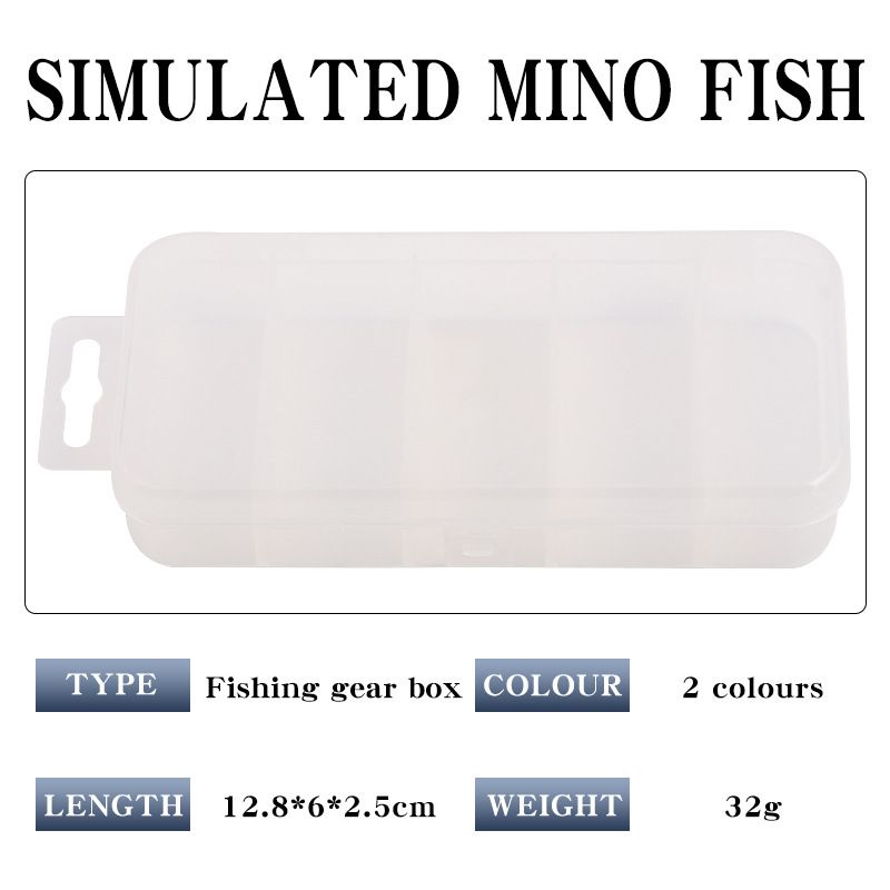 Impermeabil Pp plastic momeală 5 grilă pescuit cutie accesorii pescuit cutie de depozitare cutie mică de scule_voghion.com