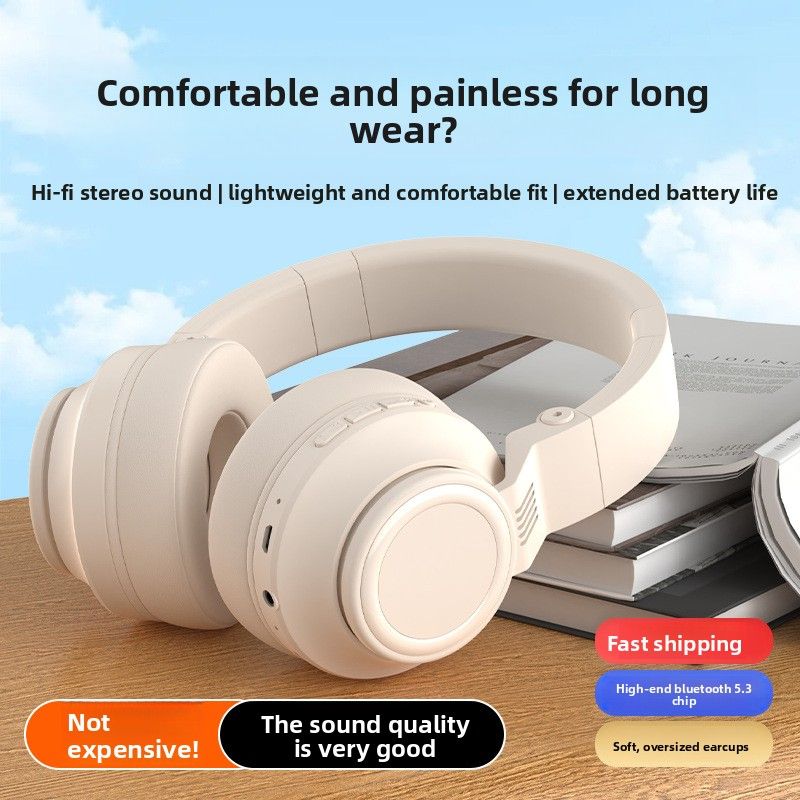 AI Intelligent Noise Reduction New Cross-Border Huaqiangbei Hot-Selling JST-32A Over-Ear Bluetooth Headphones With Card Slot Direct From Manufacturer_voghion.com