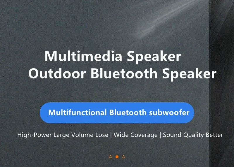 30W Wireless Column Big Power Stereo Portable Bluetooth Speaker Subwoofer Bass Party Speakers With Microphone Family_voghion.com